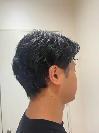 パーマ メンズ 暖色カラー/似合わせ カット/名古屋/辻のヘアスタイル