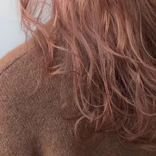 ロング カラー パーマ ヘアアレンジ メンズ ネイル マツエク・マツパ linette所属・🐩推し活🐩 FUTABA🍒のヘアスタイル