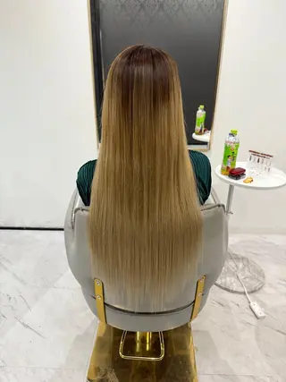 ロング シールエクステ AOI️🫧🩵のヘアスタイル