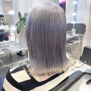 セミロング カラー ヘアアレンジ メンズ キッズ お悩み解決美容師 💐AMIのヘアスタイル