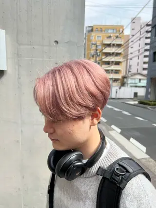 ショート Yui/メンズカラー /シャドウパーマのヘアスタイル