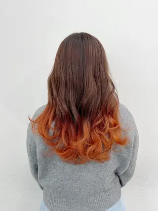 カラー ロング 【公式】amble luxe池袋東口♻️のヘアスタイル