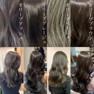 ロング カラー 大人可愛い透明感🌟 小顔・韓国髪🌟野中のヘアスタイル
