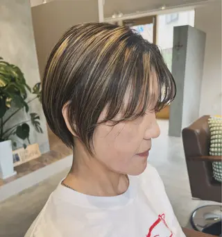 ショート rivegauche yasuokaのヘアスタイル