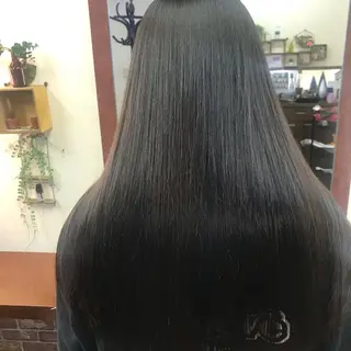 ロング パーマ 桧山 真のヘアスタイル