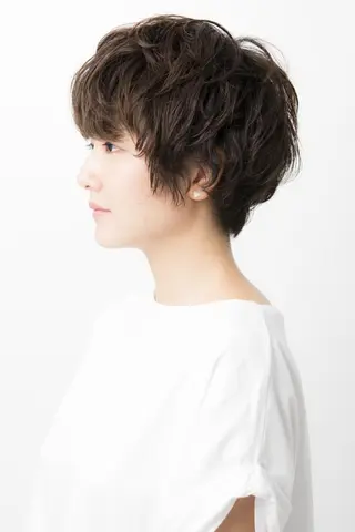 ショート パーマ 橋口 晃典のヘアスタイル