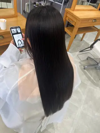 ロング 安田 海斗のヘアスタイル