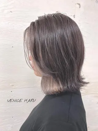 ミディアム カラー レイヤーカット/艶髪 🌈高橋遥香🌈のヘアスタイル