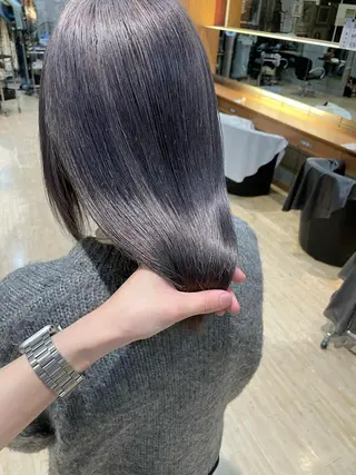 ミディアム カラー i.+sapporo所属・ショート/レイヤー /札幌/小山内のヘアスタイル