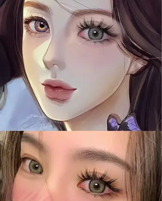 マツエク・マツパ 🔆日月潭🌙 銀座店のマツエク・マツパデザイン