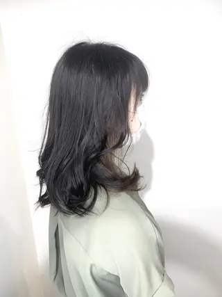 ミディアム カラー 河野 行史のヘアスタイル