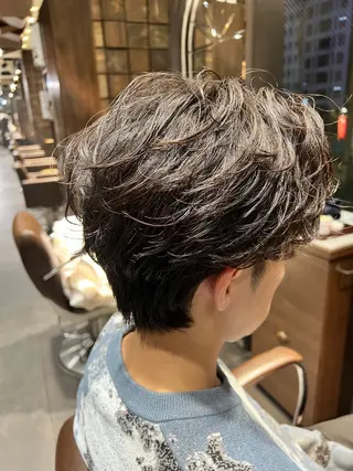 メンズ MINX中村 公亮/デザインパーマのヘアスタイル