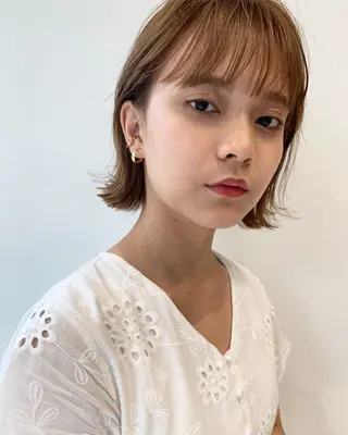 ショート Glimpse大濠店 髪質改善/福岡大濠のヘアスタイル