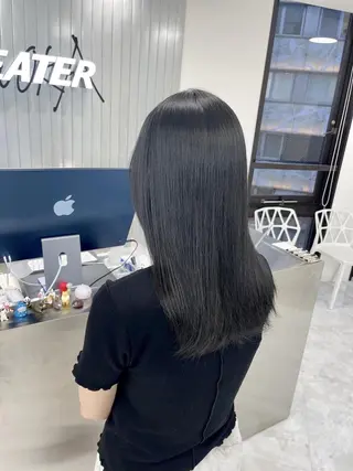 カラー トレンドカラー/ ボブ🍒Yui🍒のヘアスタイル