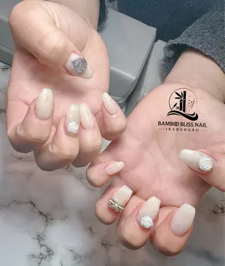 ネイル BAMBOO BLISS 研修用のネイルデザイン