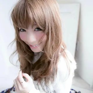 セミロング カラー パーマ ヘアアレンジ ulu-ウル所属・北川 大輔のヘアスタイル