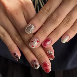 ショート 小川 柚香のネイルデザイン