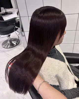 ロング カラー 表参道♡暗髪^ྀི 艶カラー♡アユミのヘアスタイル