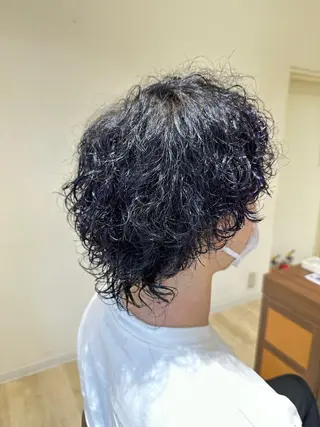 パーマ SEED　LUXBE所属・髪質改善/小顔 レイヤー/yasuのヘアスタイル