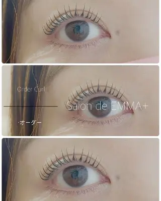 マツエク・マツパ EMMA plus．のマツエク・マツパデザイン