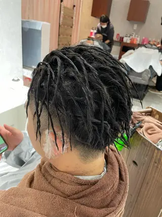 パーマ メンズ ［パサつき改善］＊ 髪質改善ケアサロン＊のヘアスタイル