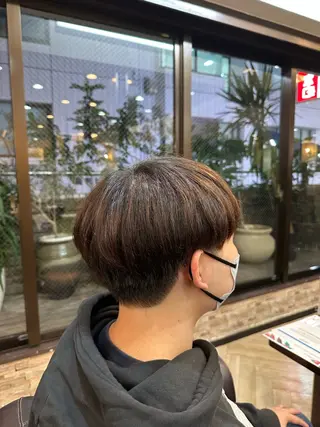 メンズ 縮毛矯正&髪質改善/ きょうの🐺のヘアスタイル