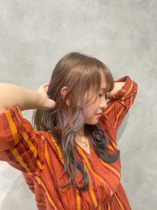 カラー 山田 まやのヘアスタイル