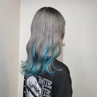 ロング 🇰🇷透明感×ハイ トーン🌟tomoのヘアスタイル