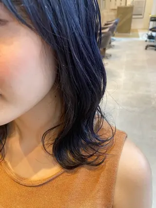 ロング カラー AUBE hair ales福岡平尾店所属・塚本 昂のヘアスタイル