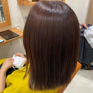 ミディアム 猪股 華乃のヘアスタイル