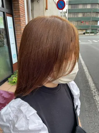 ミディアム カラー Vyuha ビューハのヘアスタイル