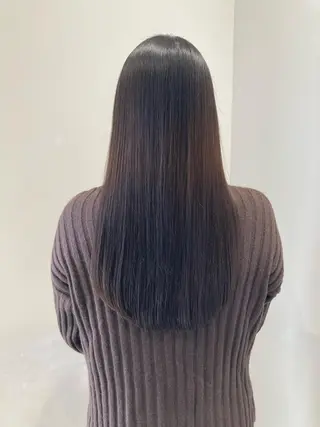 ロング 折本 沙織のヘアスタイル