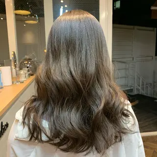 セミロング マホ/日吉/髪質改善 /レイヤー/ガーリーのヘアスタイル