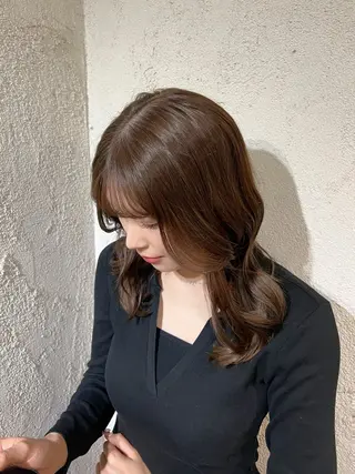 ロング 中宗 哲平のヘアスタイル