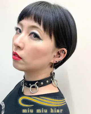 ショート ビューティー　クララ所属・🌈miu miu hair✂️💕のヘアスタイル