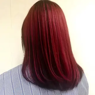 カラー ヘアカラー 🩶くるみのヘアスタイル