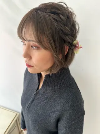 ショート shrimp梅森坂所属・SHRIMP桐山 千苗のヘアスタイル