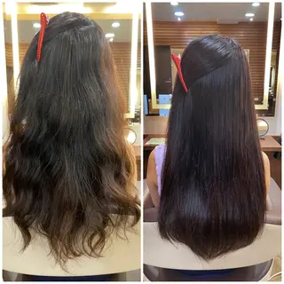 ロング 韓国レイヤー/ 顔周り💕田中将吾のヘアスタイル