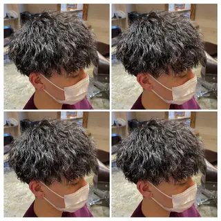 パーマ メンズ 💎髪質改善／艶髪 荻原💎のヘアスタイル