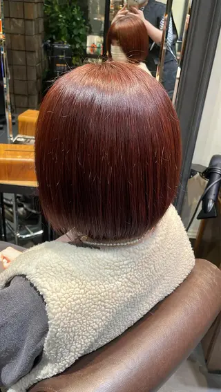 ショート カラー MINX 長濱 優花 /銀座美容師のヘアスタイル