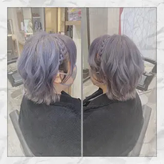 ショート ヘアアレンジ ヘアセット/着付け 𓇼 松本 夏美𓇼のヘアスタイル