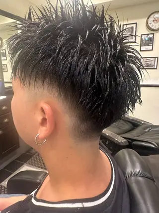 ショート SKY MASTER BARBER所属・木村 朝陽のヘアスタイル