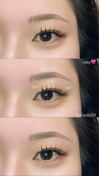 アイブロウ Eye Lash Salon Vivi 岐阜店所属・Vivi miuのマツエク・マツパデザイン