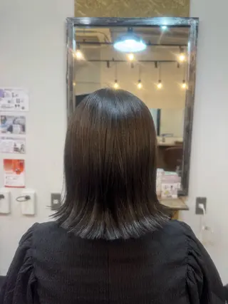 ミディアム カラー メンズ特化 ティアラのヘアスタイル