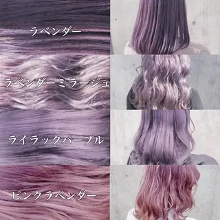 セミロング カラー ヘアアレンジ メンズ キッズ 💟Chloe原宿店 🩶ハイトーンのヘアスタイル
