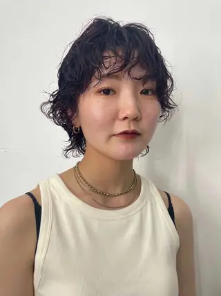 ショート wixy mimi所属・ボブ/透明感カラー 🌿栄🌿kouneのヘアスタイル