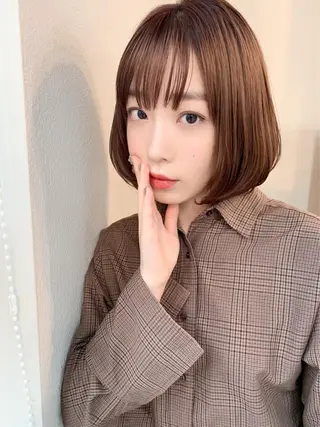 ショート カラー 髪質改善カラー☆ ヘアアレンジmiyuのヘアスタイル