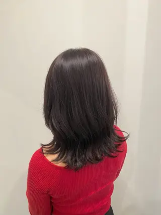 ミディアム カラー 🍑 モモカ🍑のヘアスタイル