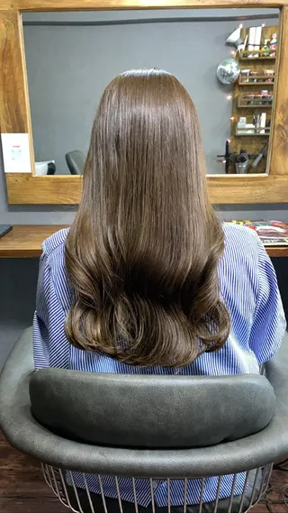 ロング カラー chouette/ 根本優希のヘアスタイル