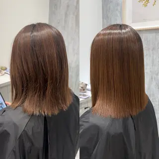 ミディアム 【Mimosa】 Irohaのヘアスタイル